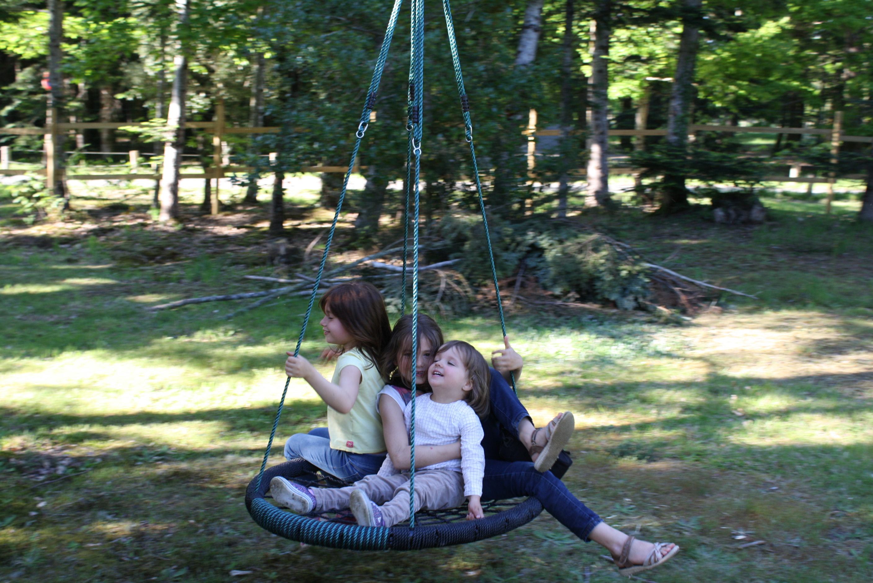 La Tyrolienne Nacelle Bout'choux  Parc de loisirs pour enfants La